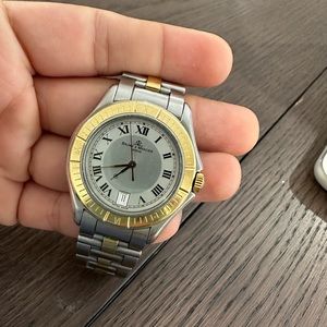 Baume & Mercier two tone stainless steel wristwatch